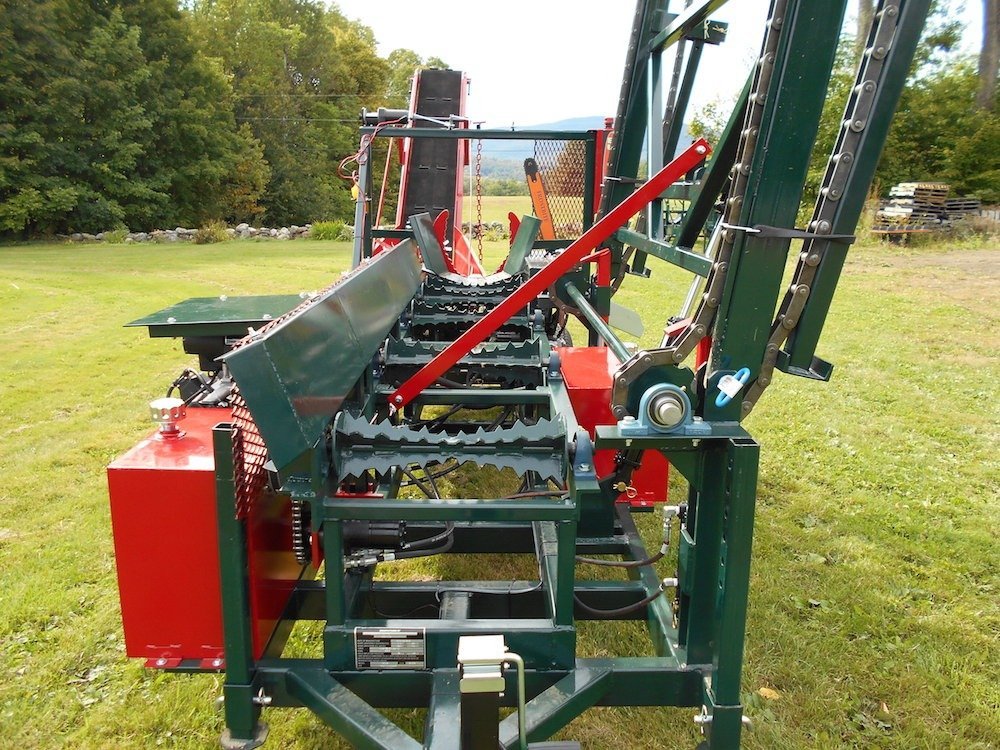 Built-Rite 18 SCP with powered feed rolls and conveyor Built-Rite 18 SCP with powered feed rolls and conveyor